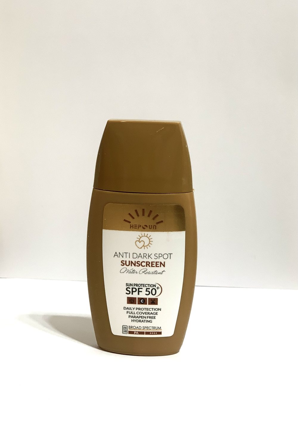 کرم ضد آفتاب و ضد لک رنگی هپسان بژ روشن(50 میل)